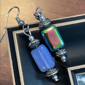 AB Blue Earrings.